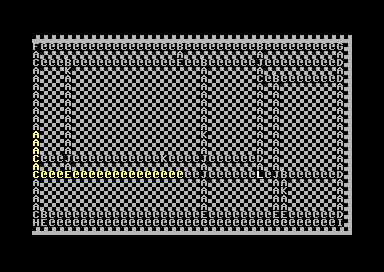 The original visualization of the sewer map.